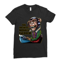 The Infinite Monkey Theorem, The Infinite Monkey Theorem Art, The Infi Ladies Fitted T-shirt | Artistshot