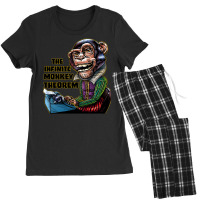 The Infinite Monkey Theorem, The Infinite Monkey Theorem Art, The Infi Women's Pajamas Set | Artistshot