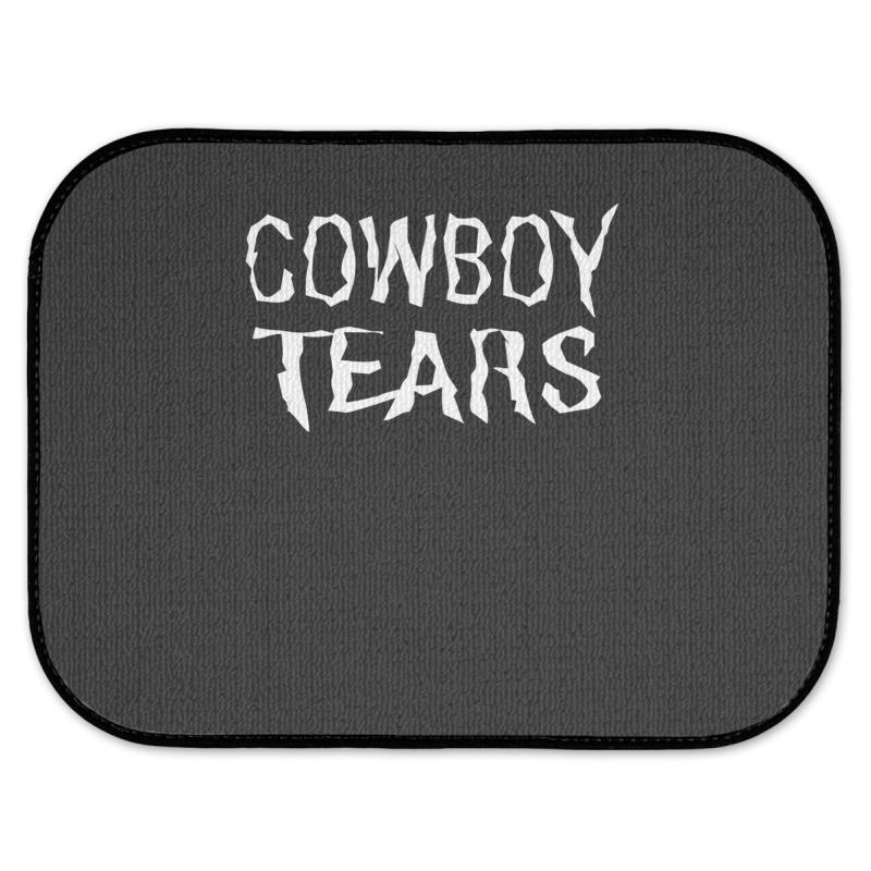 Cowboy Tears Rear Car Mat | Artistshot