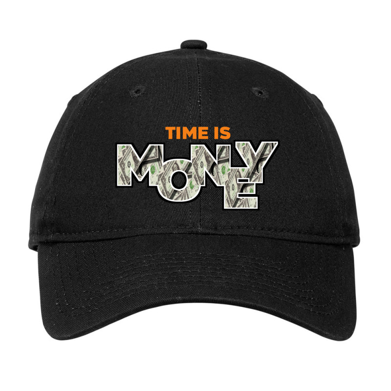 Time Is Money Adjustable Cap by WawanRidwan | Artistshot