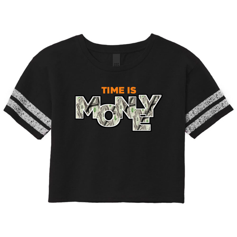 Time Is Money Scorecard Crop Tee by WawanRidwan | Artistshot