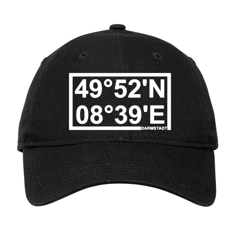 Geographic Coordinate System Adjustable Cap by Lemah Lempung | Artistshot