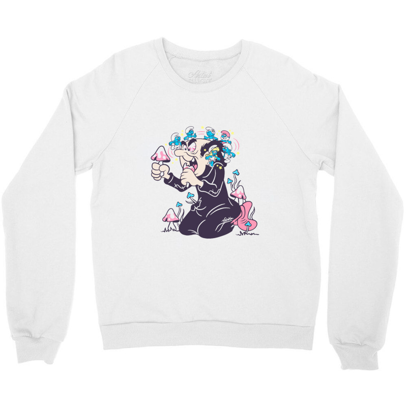 Gargamel Crewneck Sweatshirt by cm-arts | Artistshot