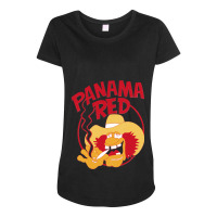 Panama Red Maternity Scoop Neck T-shirt | Artistshot