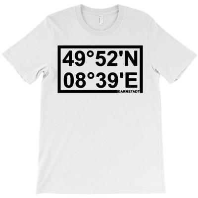 Geographic Coordinate System T-shirt Designed By Lemah Lempung