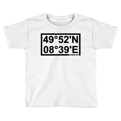 Geographic Coordinate System Toddler T-shirt Designed By Lemah Lempung