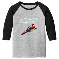 All I Want For Christmas Is Thunderbird Youth 3/4 Sleeve | Artistshot