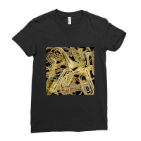 Brass Instruments Ladies Fitted T-shirt | Artistshot