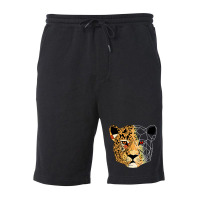 Cyber Cheetah Fleece Short | Artistshot