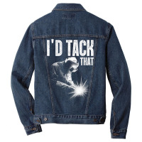 Best Welding Art Men Women Tack Welder Ironworkers Pipeliner T Shirt Men Denim Jacket | Artistshot