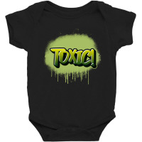 Toxic Graffiti, Toxic Graffiti Art, Toxic Graffiti Vintage, Toxic Graf Baby Bodysuit | Artistshot