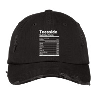 Teesside Nutrition Facts College University T Shirt Vintage Cap | Artistshot