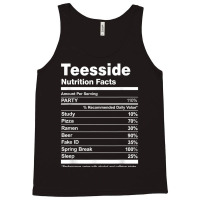 Teesside Nutrition Facts College University T Shirt Tank Top | Artistshot