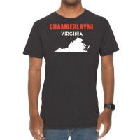 Chamberlayne Virginia Usa State America Travel Virginian Vintage T-shirt | Artistshot