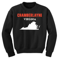 Chamberlayne Virginia Usa State America Travel Virginian Youth Sweatshirt | Artistshot