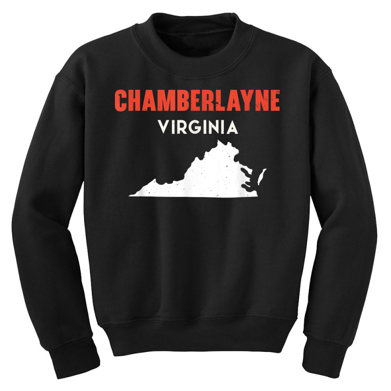 Chamberlayne Virginia Usa State America Travel Virginian Youth Sweatshirt by Fashzilla | Artistshot