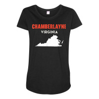 Chamberlayne Virginia Usa State America Travel Virginian Maternity Scoop Neck T-shirt | Artistshot