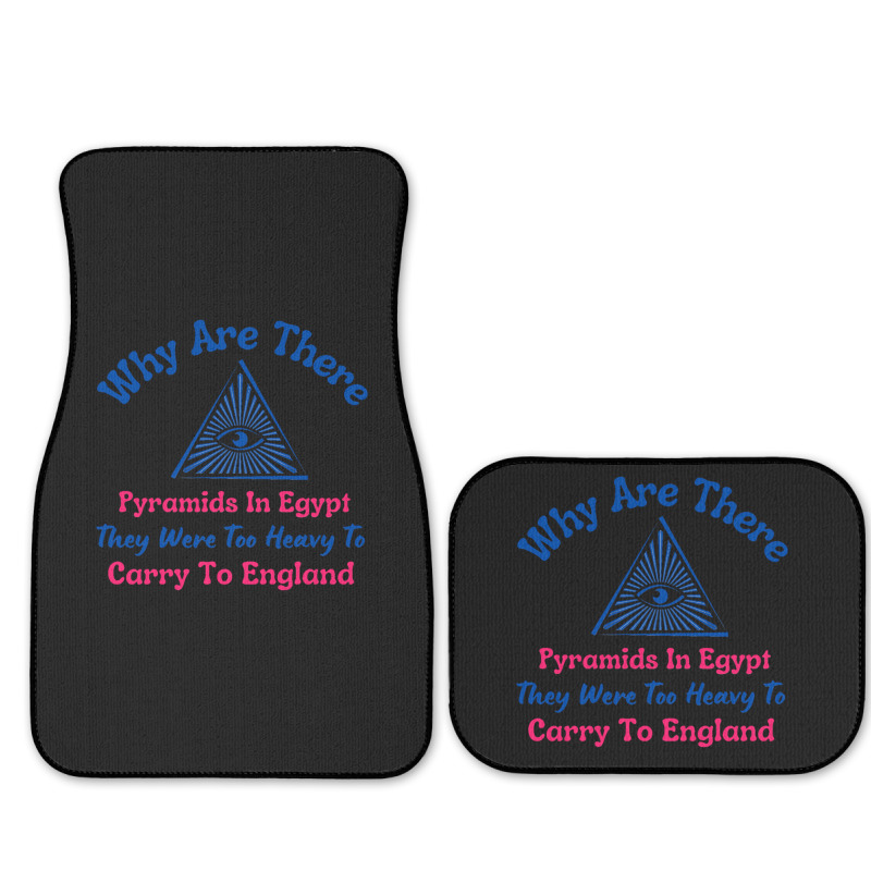 Why Are There Pyramids In Egypt Full Set Car Mats | Artistshot