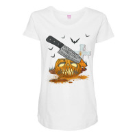 Marketing Communications Funny Halloween Party T Shirt Maternity Scoop Neck T-shirt | Artistshot