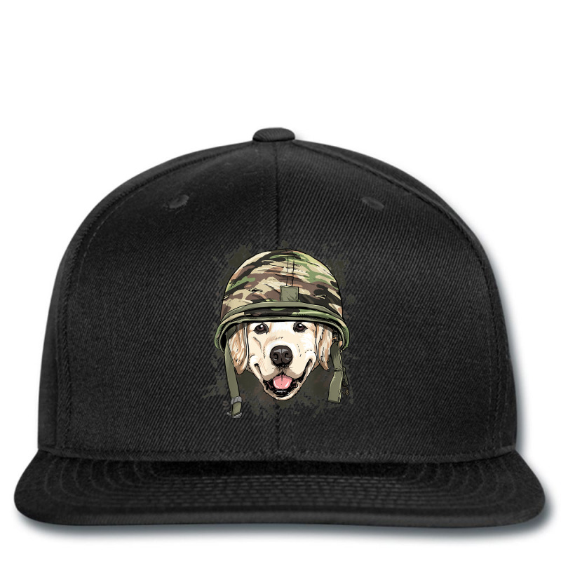 Golden Retriever Military Soldier Veterans Day Pet Dog Lover Printed Hat | Artistshot