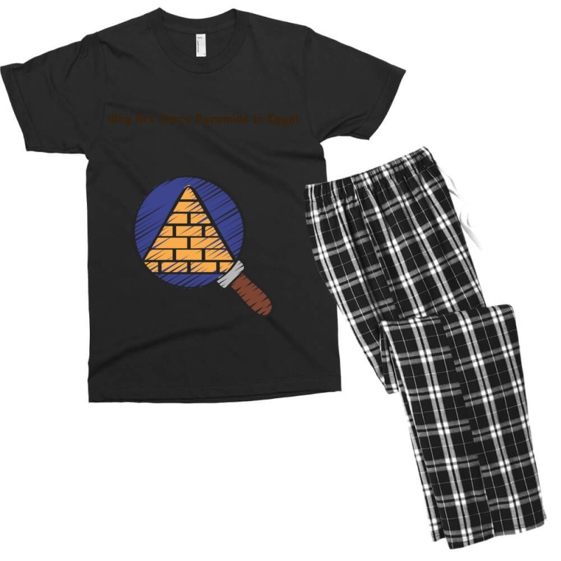 Why Are There Pyramids In Egypt  (2) Men's T-shirt Pajama Set | Artistshot