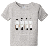 A Clockwork Orange Droog Outfit Movie Silhouette Baby Tee | Artistshot