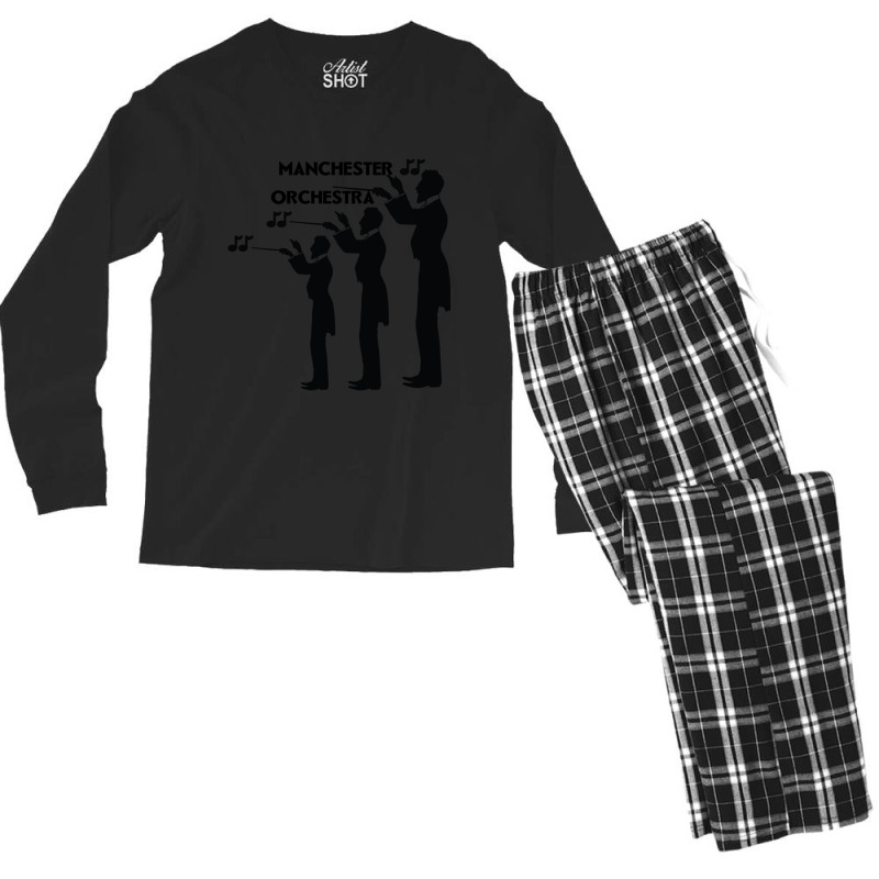 Manchester Orchestra Men's Long Sleeve Pajama Set | Artistshot