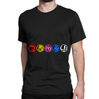 Five Power Coins Classic T-shirt | Artistshot