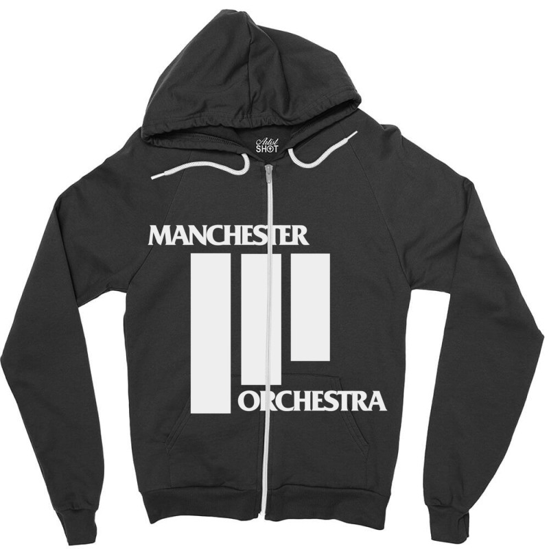 Masih-manchester-orchestra-kawan Tri-blend Zipper Hoodie | Artistshot