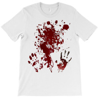 Halloween Blood Splat All Over Costume Adult T-shirt | Artistshot