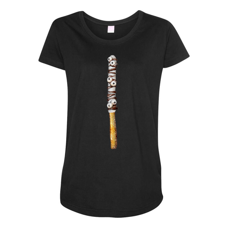 Halloween Sweets Nr. 16 Candy Stick Raglan Baseball Tee Maternity Scoop Neck T-shirt by birijeboto | Artistshot