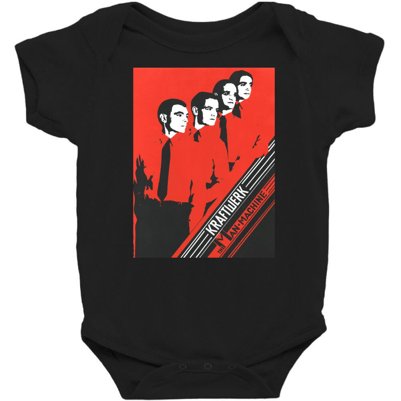 Kraftwerk Man Machine, Kraftwerk Man, Machine, The Man Machine, The Ma Baby Bodysuit | Artistshot