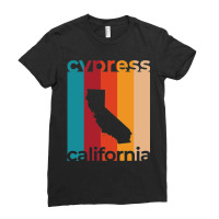 Cypress Cypress California Retro Ladies Fitted T-shirt | Artistshot