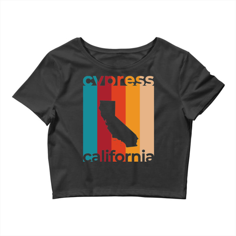 Cypress Cypress California Retro Crop Top by ERNIEHERNANDEZ | Artistshot