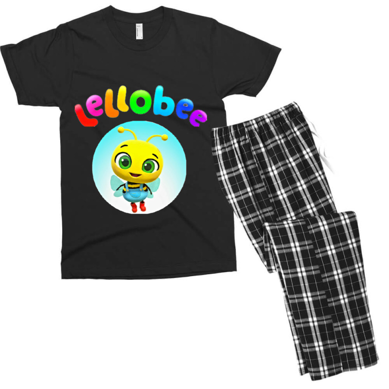 Lellobee City Farm-cartoons And Kids Songs Men's T-shirt Pajama Set | Artistshot