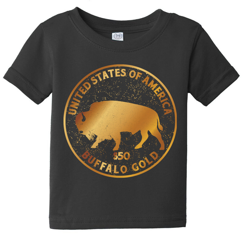 Buffalo Gold Native American, Buffalo Gold Native American Art, Buffal Baby Tee by SHOPTYU | Artistshot