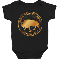 Buffalo Gold Native American, Buffalo Gold Native American Art, Buffal Baby Bodysuit | Artistshot