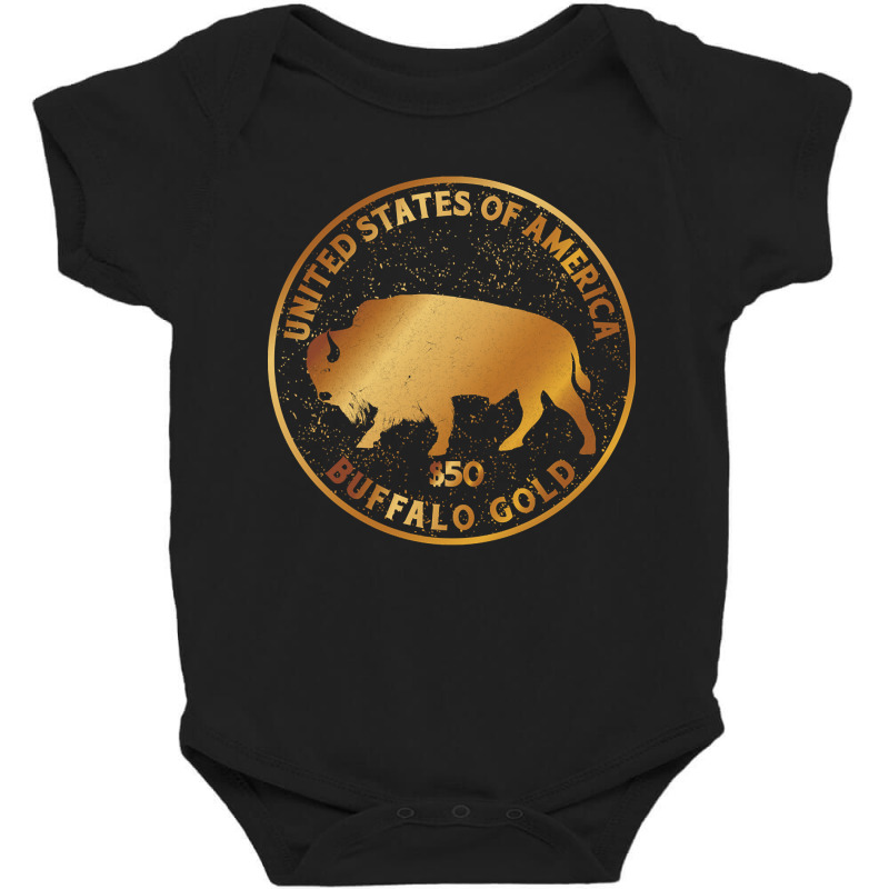 Buffalo Gold Native American, Buffalo Gold Native American Art, Buffal Baby Bodysuit by SHOPTYU | Artistshot