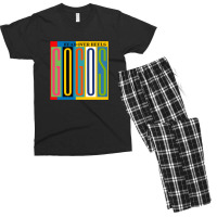 Head Over Heels He Go Go's Wih Backgorund Head Over Heels He Go Go's W Men's T-shirt Pajama Set | Artistshot