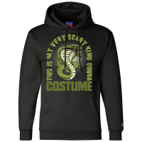 This Is My Very Scary King Cobra Costume, Halloween Snake Long Sleeve Champion Hoodie | Artistshot