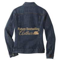 Books Addiction Fitted Scoop Ladies Denim Jacket | Artistshot