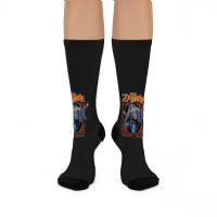 Rob Zombie, The Rob Zombie, Rob, Zombie, Rob Zombie Painting, Rob Zomb Crew Socks | Artistshot