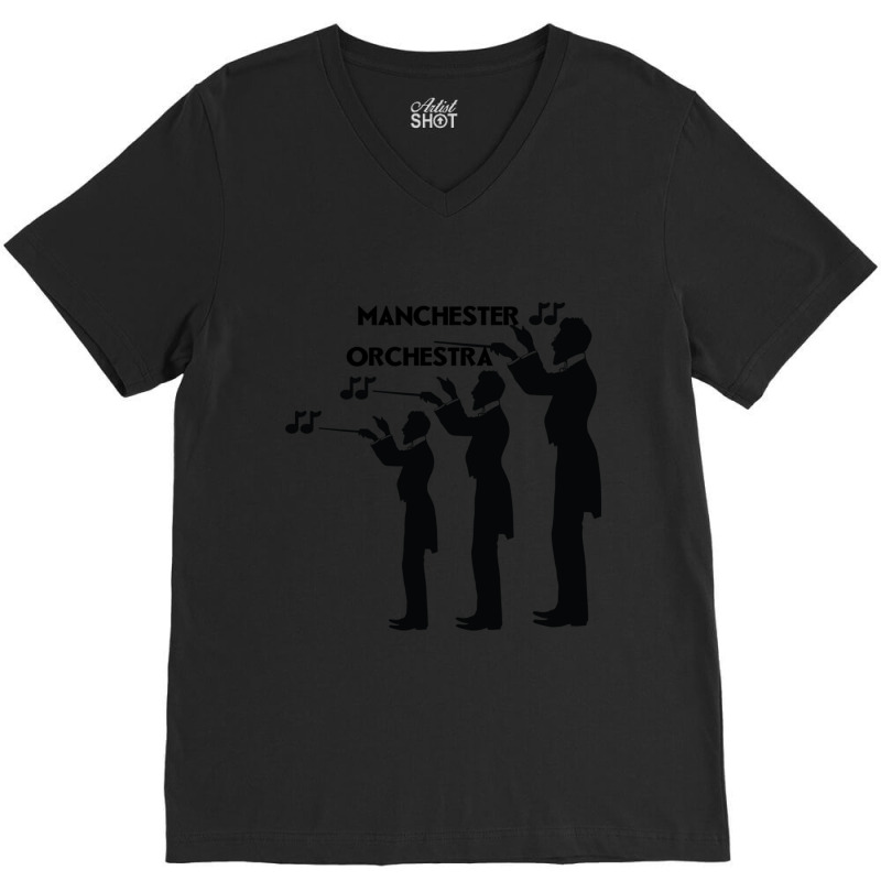 Manchester Orchestra V-neck Tee | Artistshot