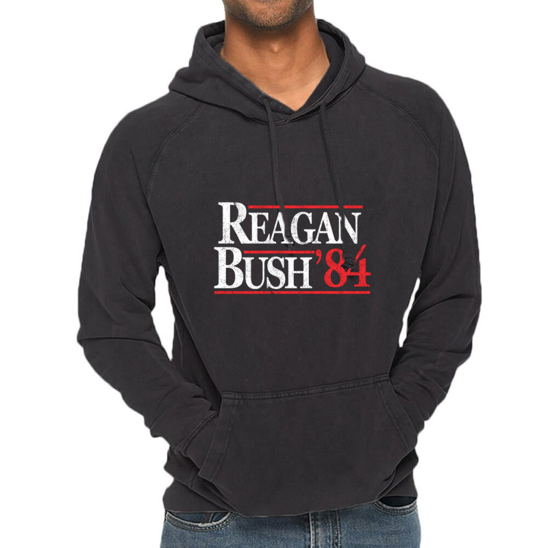 Reagan Bush Vintage Hoodie by Leiladaress | Artistshot