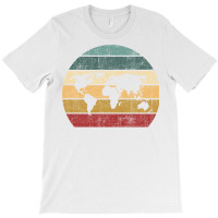 Cartography Retro Map   Geography Geographer Cartographer Long Sleeve T-shirt | Artistshot