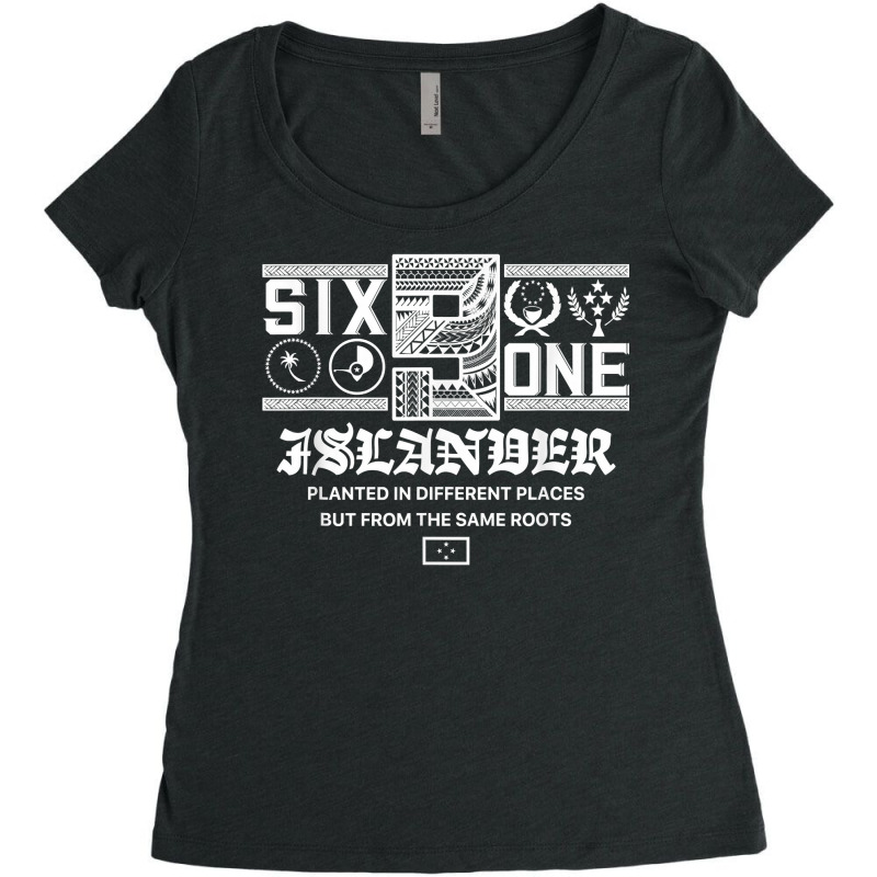 Micronesian Islander From The 691 T Shirt Women's Triblend Scoop T-shirt by cm-arts | Artistshot