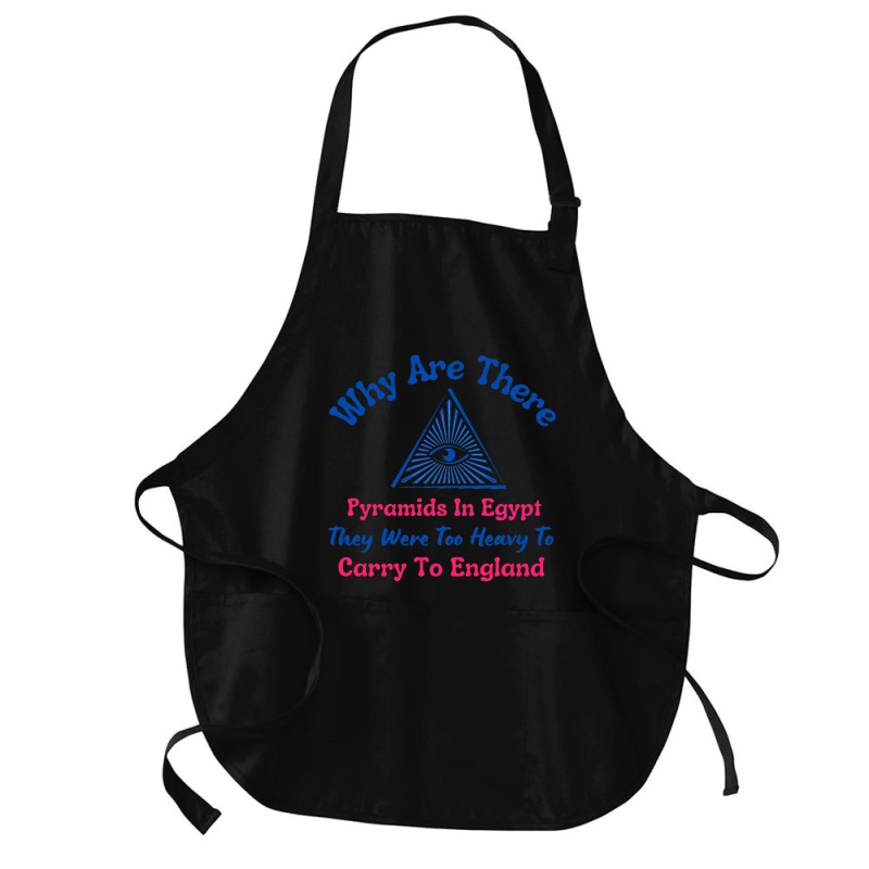 Why Are There Pyramids In Egypt Sticker Medium-length Apron | Artistshot