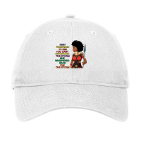 Powerful Graphic Black Warrior Tribe Women King Melanin Dna Sweatshirt Adjustable Cap | Artistshot