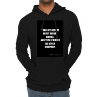 I And My Bosom Must Debate Awhile, And Then I Would No Other Company.  Lightweight Hoodie | Artistshot