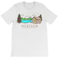 Vintage Retro Meriden Connecticut Sailing Constitution T Shirt T-shirt | Artistshot